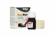 TRG Easy Shoe Dye Leather Kit  Vinyl & Canvas Polish Repair Shoes Boots Black