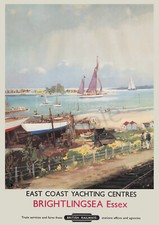 Brightlingsea Vintage Poster