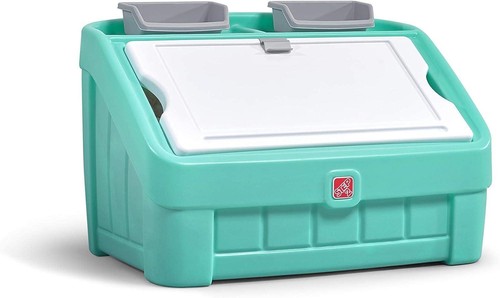 Plastic toy chest with - plastic, art
