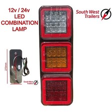 Ifor Williams Horsebox HB505, HB510 LED Rear Light Upgrade 12-24v