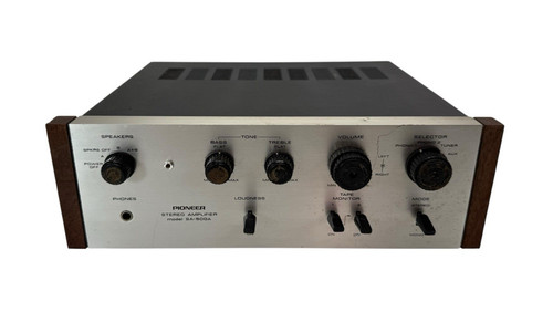 Pioneer 500a vintage stereo - pioneer, sa-500a