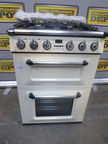 Smeg cooker cream - cream, 60cm