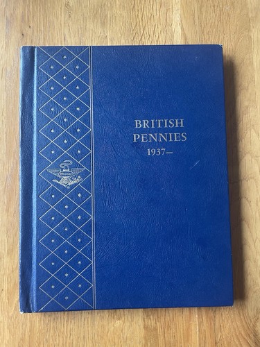 Whitman british pennies coin - british,