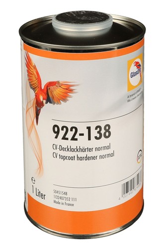 922 138 topcoat - 922-138, hardener