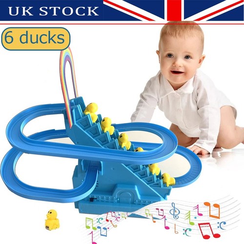 Duck roller coaster toy play - roller,