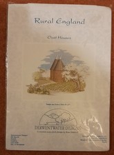 Derwentwater Designs Cross Stitch Kit, Rural England, Oast Houses.