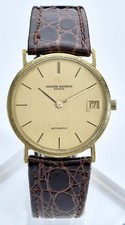 Vacheron Constantin Geneve Automatic 18K Gold 1970s Gents Vintage Watch Ref 7416