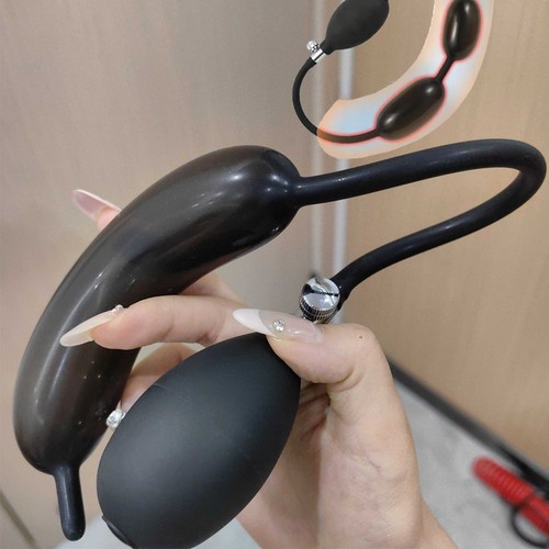 Inflatable pump urethral penis - pump,