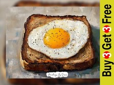 Rustic Fried Egg on Toast