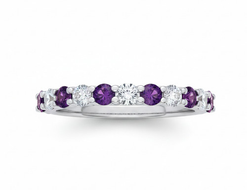 Sterling silver amethyst - sterling,