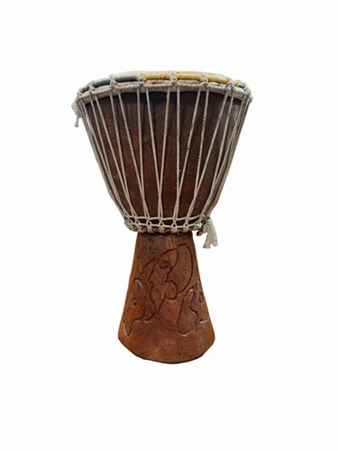 Vintage african tribal drum - tribal,
