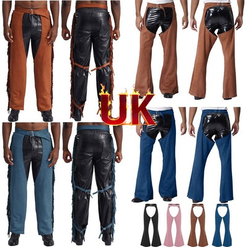 Men faux suede - faux, chaps