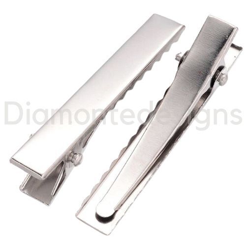 Iron alligator hair clips - iron,