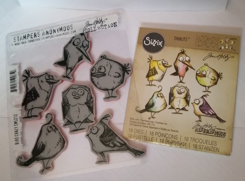 Tim holtz bird - bird, stamps