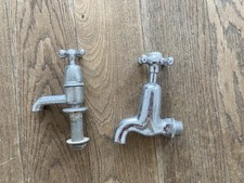 Vintage Antique Chrome Cold