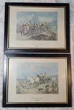 2 x Fox Hunting Prints of J E
