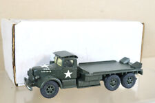 HARTSMITH MODELS WWII US ARMY MACK NR4 6x6 FLAT TOP TRANSPORTER TRUCK oa
