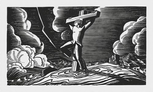 Rockwell kent the castaway - the,