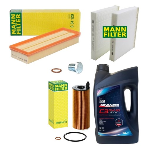 Mann filters service kit - filters, 5l