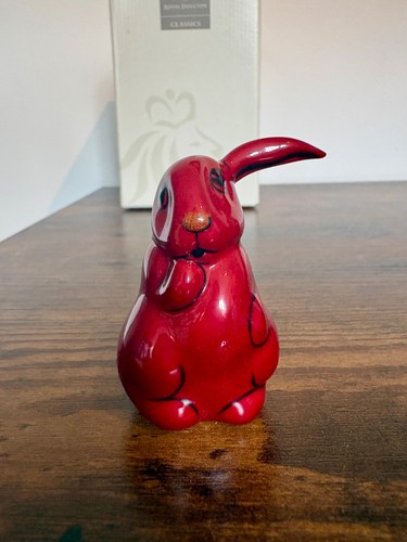 Royal doulton flambe lop eared - doulton,