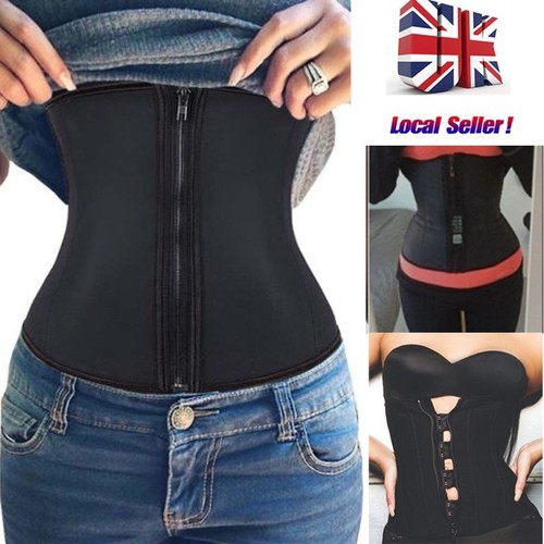 Women waist trainer latex - waist,