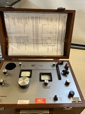 Foster Cambridge Instruments Potentiometer, PP322 Vintage Wooden Boxed.