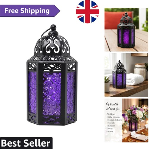 Handcrafted purple moroccan - handcrafted,