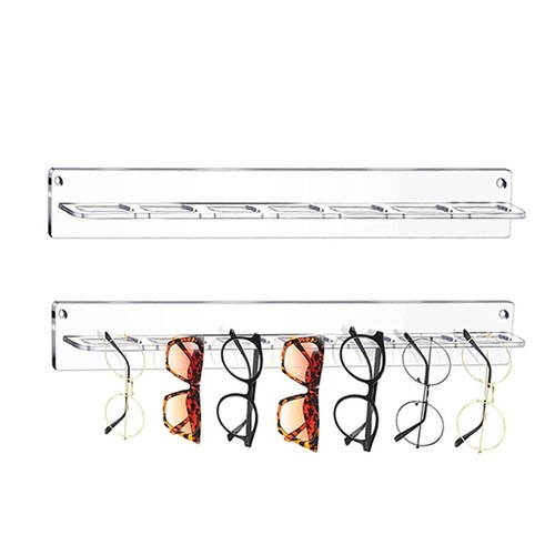 Wall mounted glasses display - mounted,