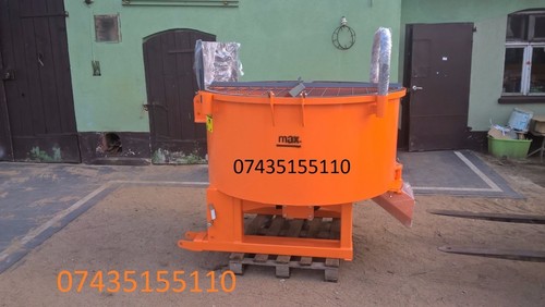 Concrete pan mixer - concrete,
