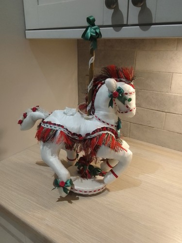 Vintage hand made carousel - hand,