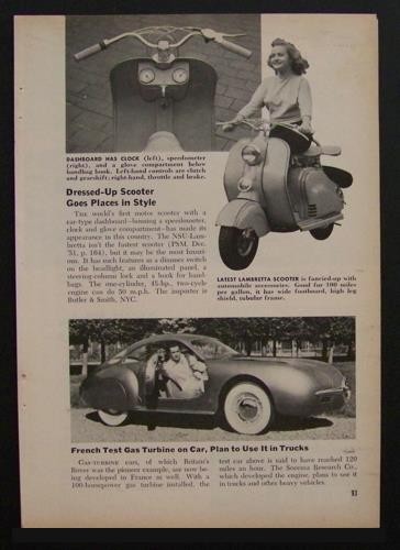 Nsu lambretta motor - motor, scooter