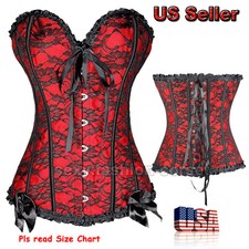 Women Sexy Boned Corset Basque