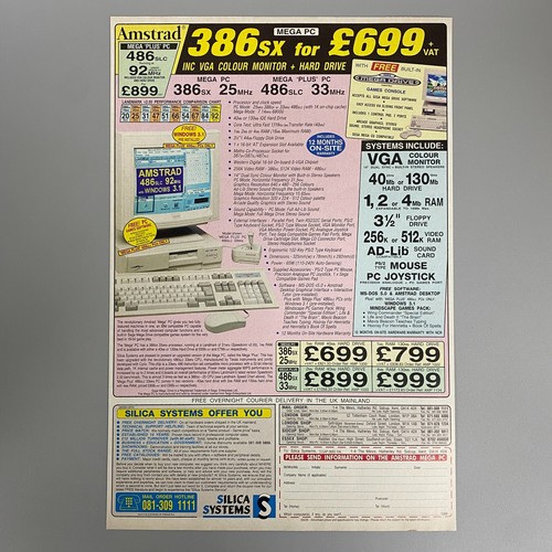 Amstrad mega plus 386sx - plus, pc