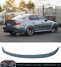 BMW 5 SERIES E60 REAR BOOT TRUNK SPOILER P STYLE GLOSS BLACK 2003-2010 OEM FIT