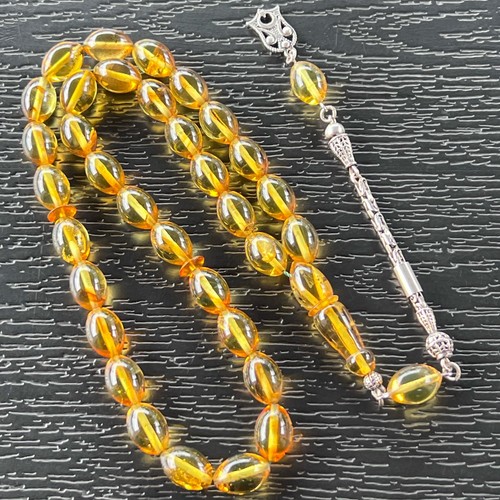 High quality amber rosary - amber,