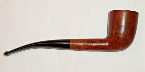 British briar zulu shape pipe - briar,