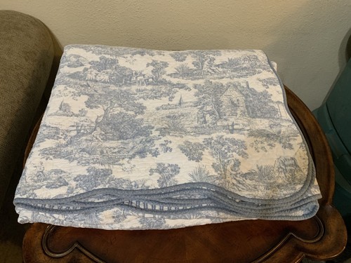 Westpoint toile king quilt 102 - westpoint,