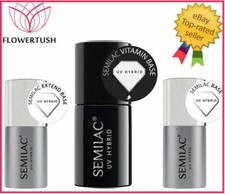 Semilac UV/LED Soak Off Gel Nail Polish Base, Top Coat Primer Hardi 7ml, 11ml