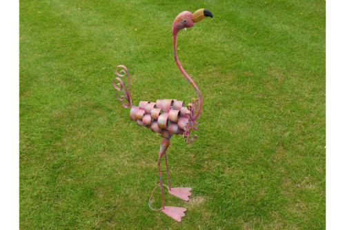 Metal pink ruffled - metal,