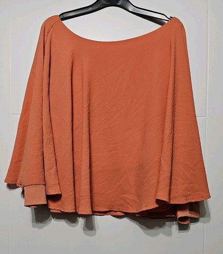 Zara sleeve peach orange - zara,