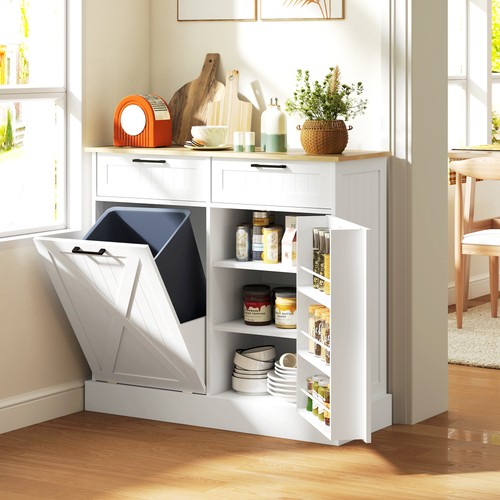 Sideboard with tilt out - with, trash