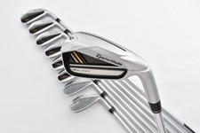 9pcs TaylorMade ROCKETBLADEZ Iron set 4-5-6-7-8-9-PW-AW-SW Flex Stiff KBS RH
