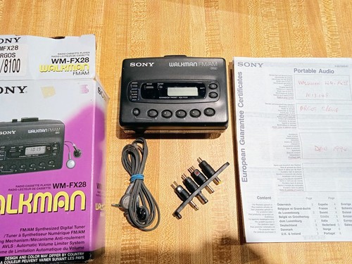 Genuine vintage sony walkman - sony,