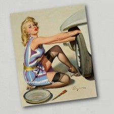 Fridge magnet Pin up Girl