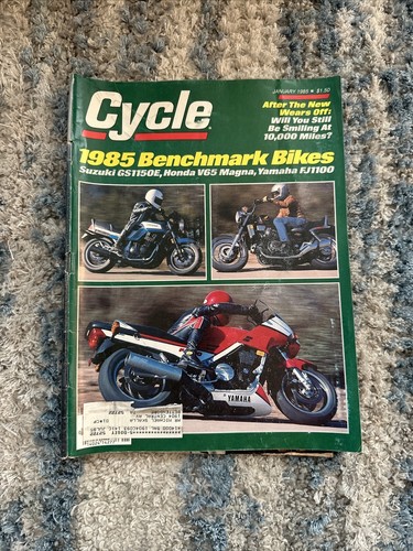 Vtg cycle magazine january - magazine,
