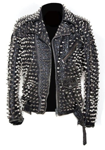 Men women studded leather - studded,