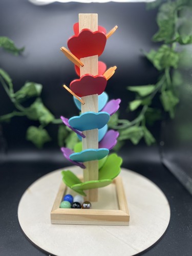 Montessori wooden ball drop - wooden,