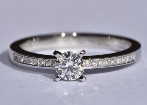 Chopard diamond platinum - diamond,