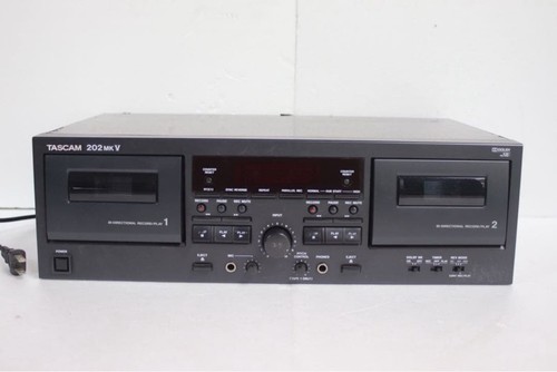 Tascam 202mkv dual cassette - 202mkv,