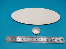 OVAL Plaques Signs Pyrography Blanks 3mm with/out hole